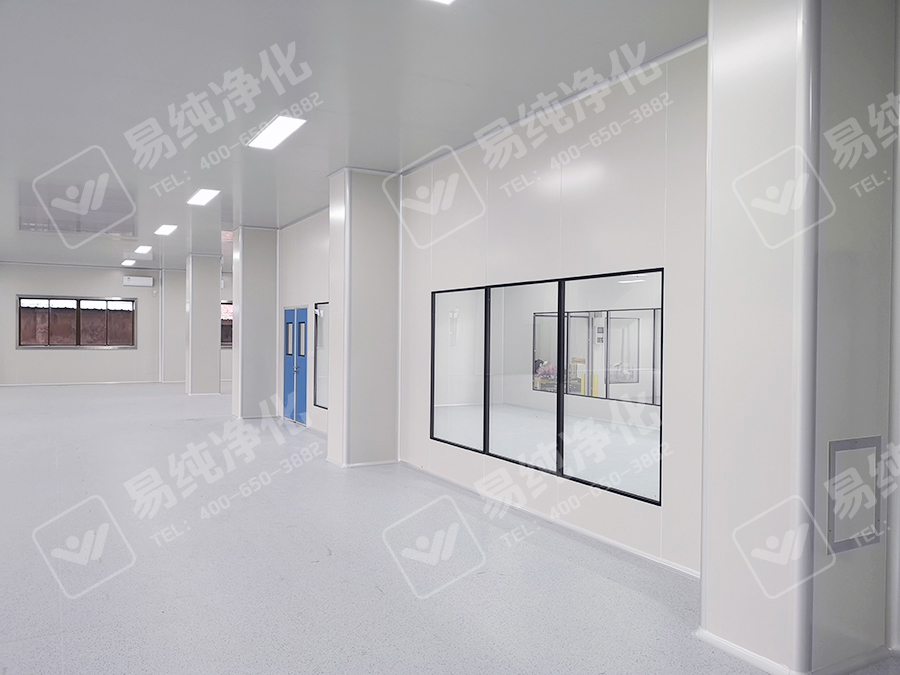 整體工程采用手工板裝修改造，吊頂采用手工單玻鎂凈化板，墻體采用手工巖棉板.jpg